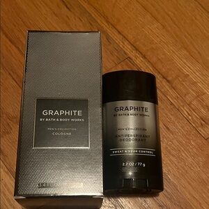 Bath & Body Works Graphite Men's Antiperspirant - Black and Silver price firm